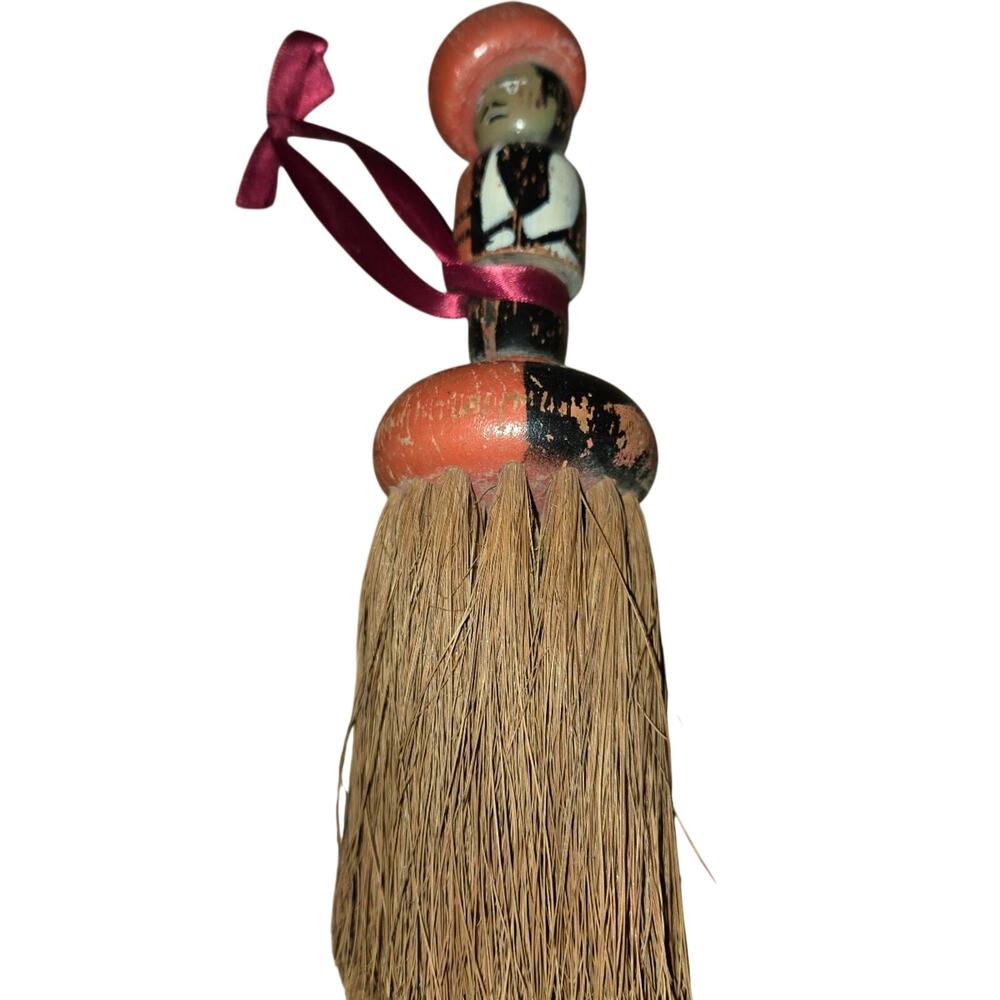 Vintage Mexician Figural Clothes Brush